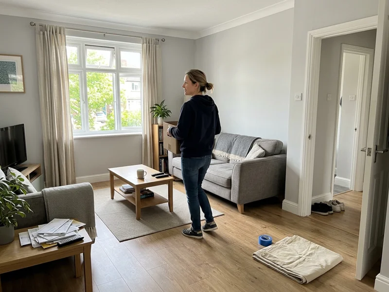 An odour-free, restored room ready for listing